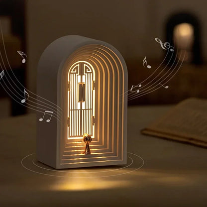 Desktop Ornament, Desk Lamp, LED Creative Bedside Decoration, Night Light, Bedroom Living Room, USB Charging, Bluetooth Speaker