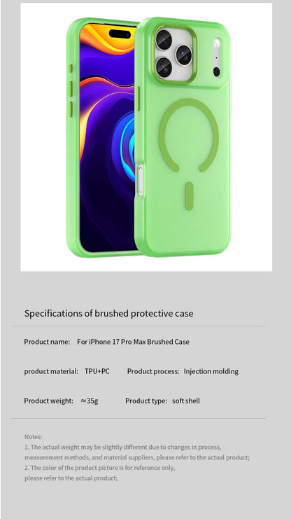 Luxury Ultra Thin Soft Silicone Magsafe Case For iPhone 17 Pro Max 17 Plus 17 Pro 17 promax Wireless Charge Magnetic Jelly Cover RELUX.STORE