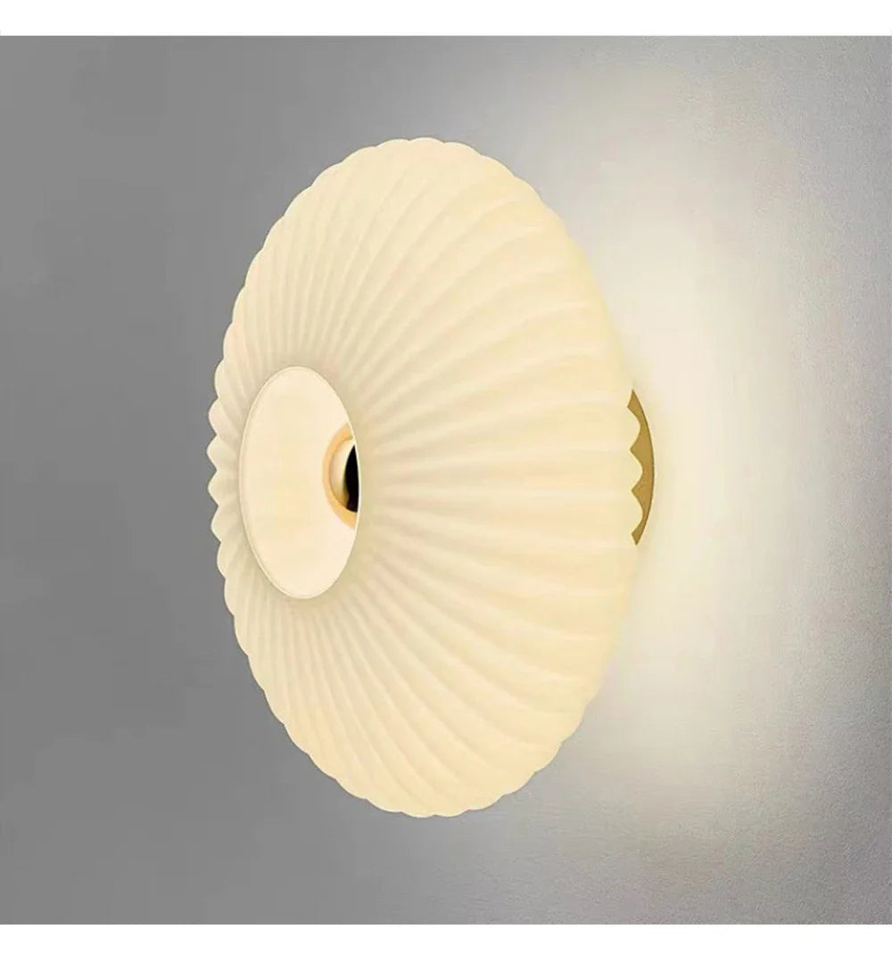 Glass Wall Lamp Glass Wall Sconce For Corridor Background Bedroom Living Room Bedside Ambiance Wall Light Indoor Home Decor RELUX.STORE