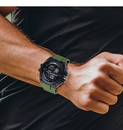 Multifunction Men's Sports Watch Waterproof Luminous Alarm Clock Outdoor Fitness Digital Watch Electronic Wristwatch for Man Kid