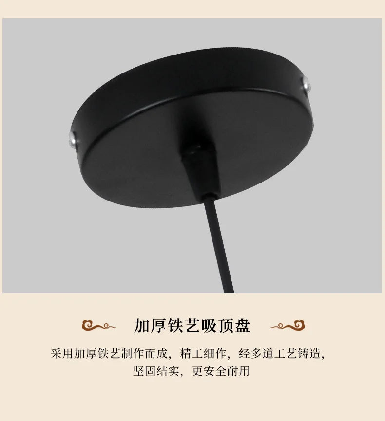 Neo-Chinese Style Handmade Bamboo Chandeliers-Modern Retro Lighting for  Restaurants Hot Pot Tea Rooms B&Bs