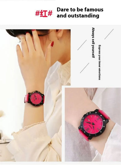 Authentic Mbappe Watches, New Fashion Luxury Brand, Sports Quartz Women's Watches, Dopamine Color Watches