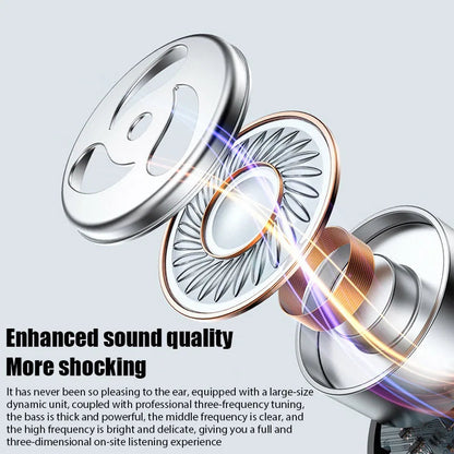2024Pro 4 TWS Wireless Bluetooth Earphones Headphones Mini Earpone Headset For PC Android Apple iPhone Earbuds Accessories RELUX.STORE