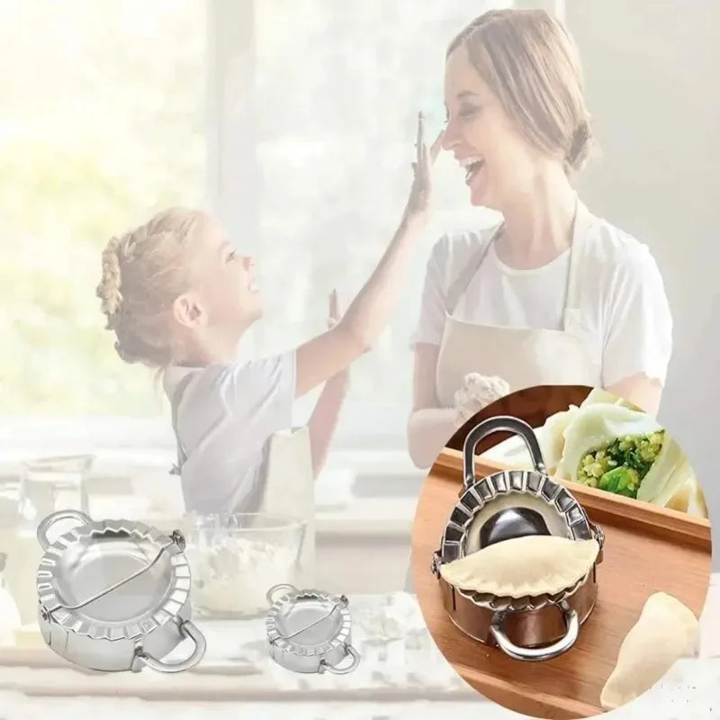 Stainless Steel Dumpling Maker Dumpling Skin Mold Ravioli Maker
