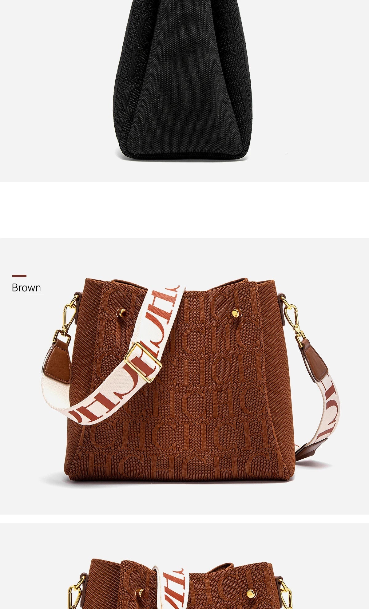 Crossbody Elegant Design Sense Letters Drawstring Design Brand Women's Bag Fashion Casual Hundred Women's Bag Crossbody RELUX.STORE