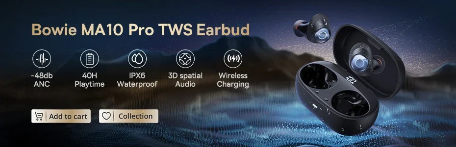 Baseus Bowie E16 Wireless Earphone Bluetooth 5.3 Earphones 30H Long Battery Life IPX4 Waterproof True Wireless Headphone Earbuds RELUX.STORE
