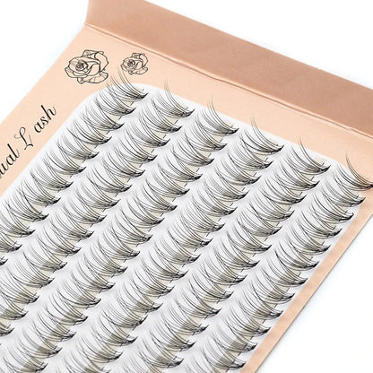 6 Rows 120 Bundles Eyelash Extension Natural Russian Volume Faux Cils Eyelashes Individual 10/20/30D Cluster False Lashes Makeup RELUX.STORE