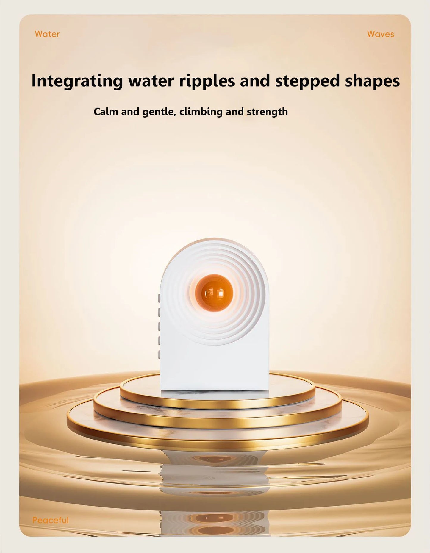 Mini Portable Bluetooth Speaker White Noise Sleep Aid Music Box TWS Stereo Sound MP3 Music Player with Atomosphere Night Light