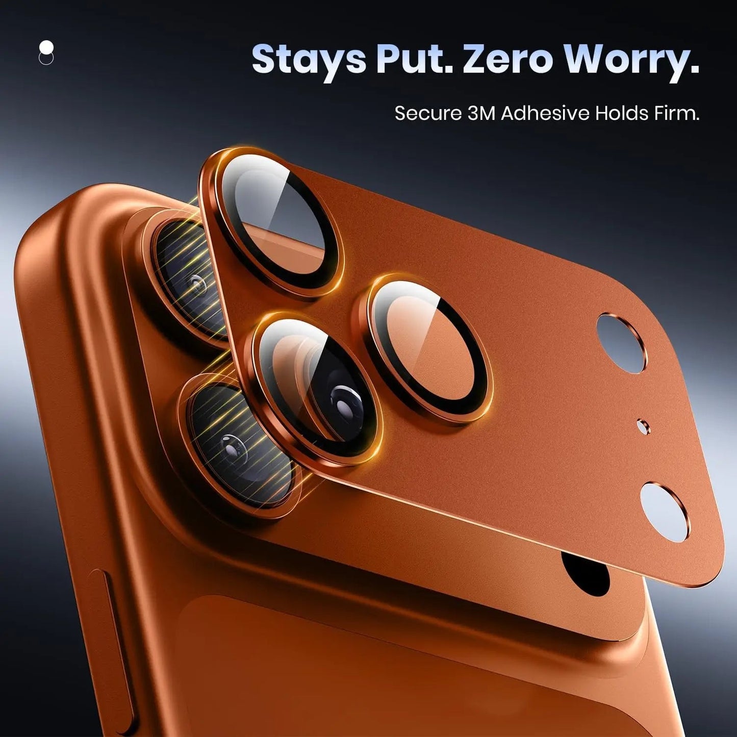 for Phone 17 Pro Max 17Air Camera Lens Protector Strong Adsorption Metal 9H+ Tempered Glass Camera Screen Full Protective Cover RELUX.STORE