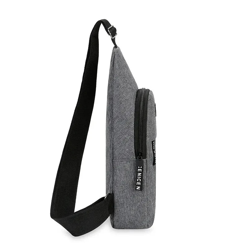 Fashionable and Trendy Lightweight Single Minimalist Shoulder Crossbody Bag for Men with Large Capacity for Leisure and Sports RELUX.STORE
