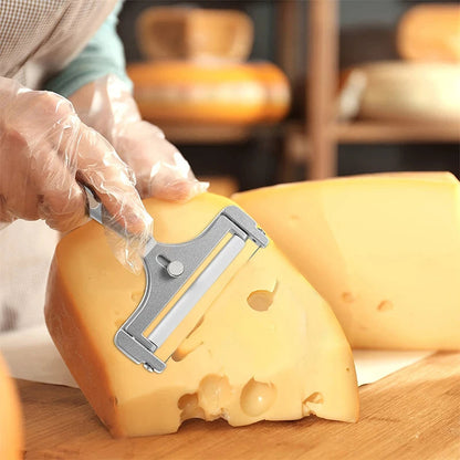 Cheese Slicer Cheese Scraper With Adjustable Thickness Butter Cheese Shaver Butter Slicer Multi-purpose Kitchen Tool RELUX.STORE