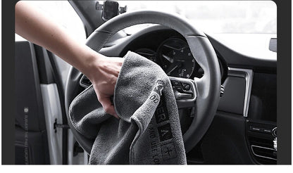 High-end Microfiber Auto Wash Towel Car Cleaning Drying Cloth Hemming Car Care Cloth Detailing Car Wash Towel