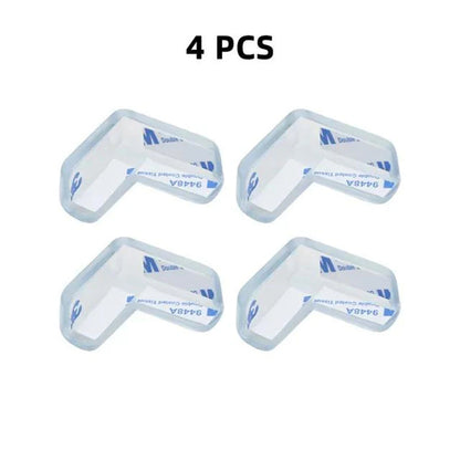 4pcs/8pcs/12pcs Children Baby Safety Silicone Protector Table Corner Edge Protector Child Anti-collision Edge Protector RELUX.STORE