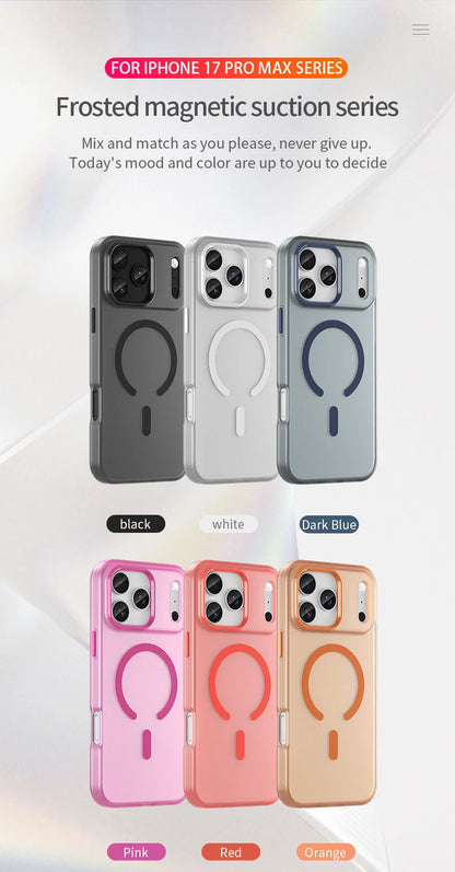 Luxury Ultra Thin Soft Silicone Magsafe Case For iPhone 17 Pro Max 17 Plus 17 Pro 17 promax Wireless Charge Magnetic Jelly Cover RELUX.STORE