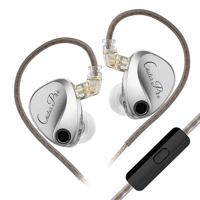 KZ Castor PRO in Ear Earphone HiFi Bass Dynamic Earbuds High-end Tunable Headphone Harman Target with Improved Bass Headsets RELUX.STORE