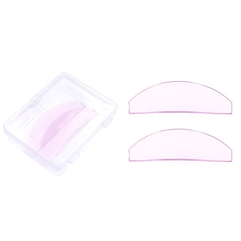1 Pair Silicone Lash Perm Pads Softening Lifting Lashes Rods Shield Self-adhesive 3D Eyelash Curler Accessories Makeup Tools RELUX.STORE