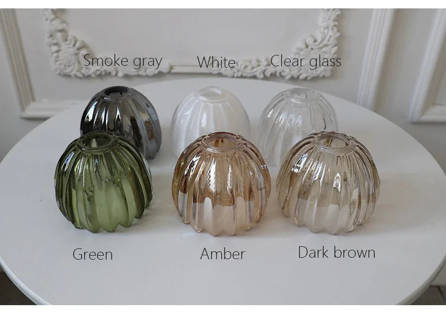 Modern Japanese Retro Floral Glass Wall Lamp Modern Simple Bedside Lamp For Bedroom Study Led Mirror Light Nordic Wall Sconce