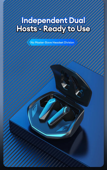 Lenovo GM2 Pro Wireless Headphones Touch Control Game Bluetooth Earphones Noise Reduction HiFi Stereo Music Sport Earbuds Choice RELUX.STORE