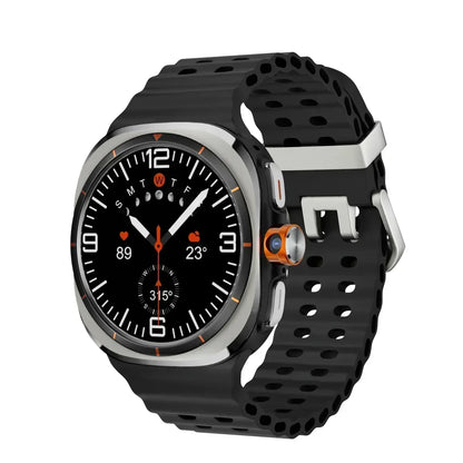 2025 New W7 5G Fitness Smart Watch Full Network GPS NFC Call Information Display Men's Sports Watch Application Download