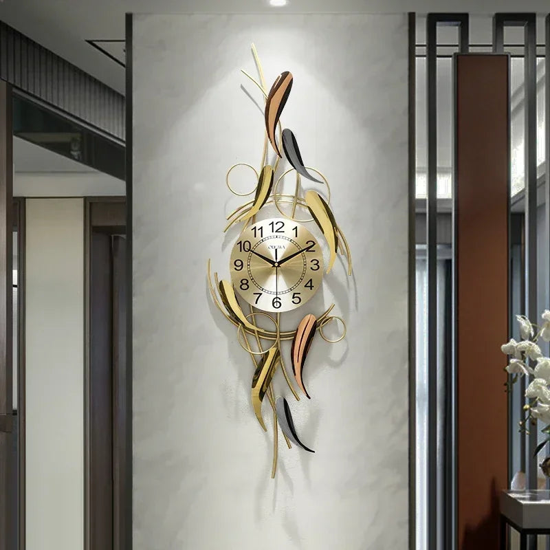 Minimalist Design Wall Clocks Creative Silent Fashion Wall Watch Aesthetic Large Art Mural Horloge Murale Home Decoration