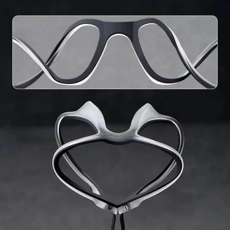 High Quality Titanium Frame Reading Glasses for Women and Men Anti Blue Light Presbyopia Eyewear with Diopter +1.0 To +4.0 RELUX.STORE
