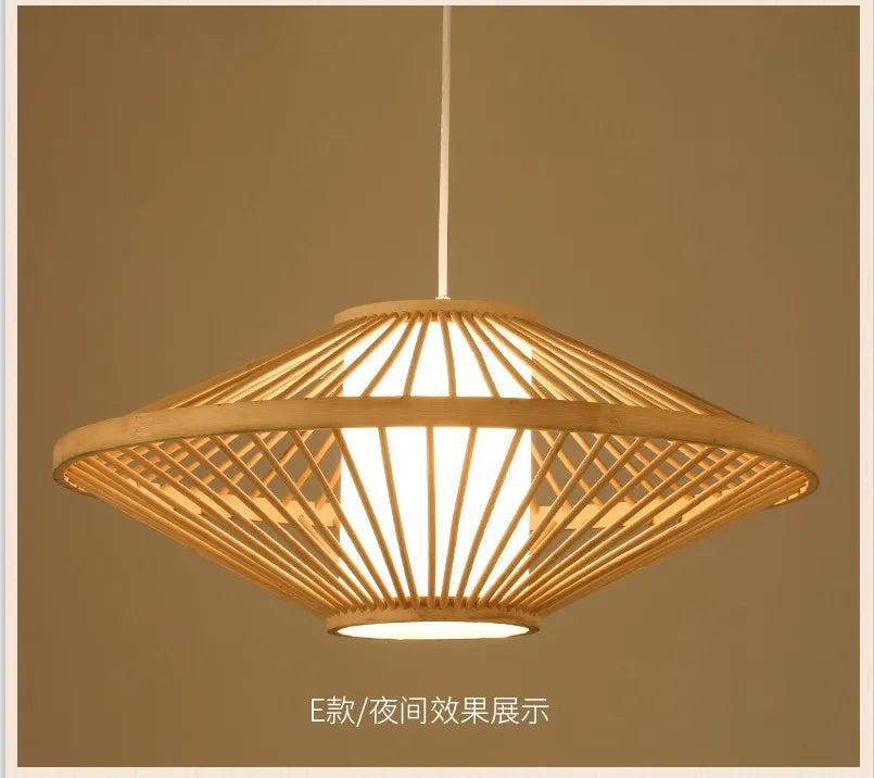 Nordic Chandelier Pendant Lights Lustre Bamboo Luxury Chandelier Pendant Lights Home Decoration Indoor Lighting Las Luces LLPL