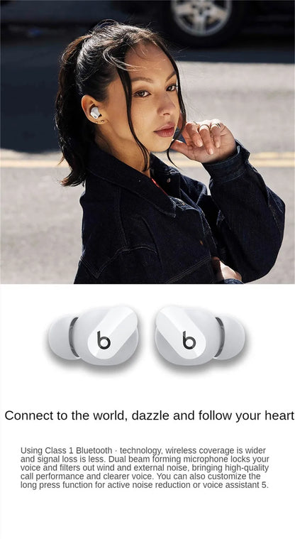 Studio Buds Wireless Bluetooth Earbuds Noise Reduction Headset Ipx4 Waterproof Earphones Compatible With Android