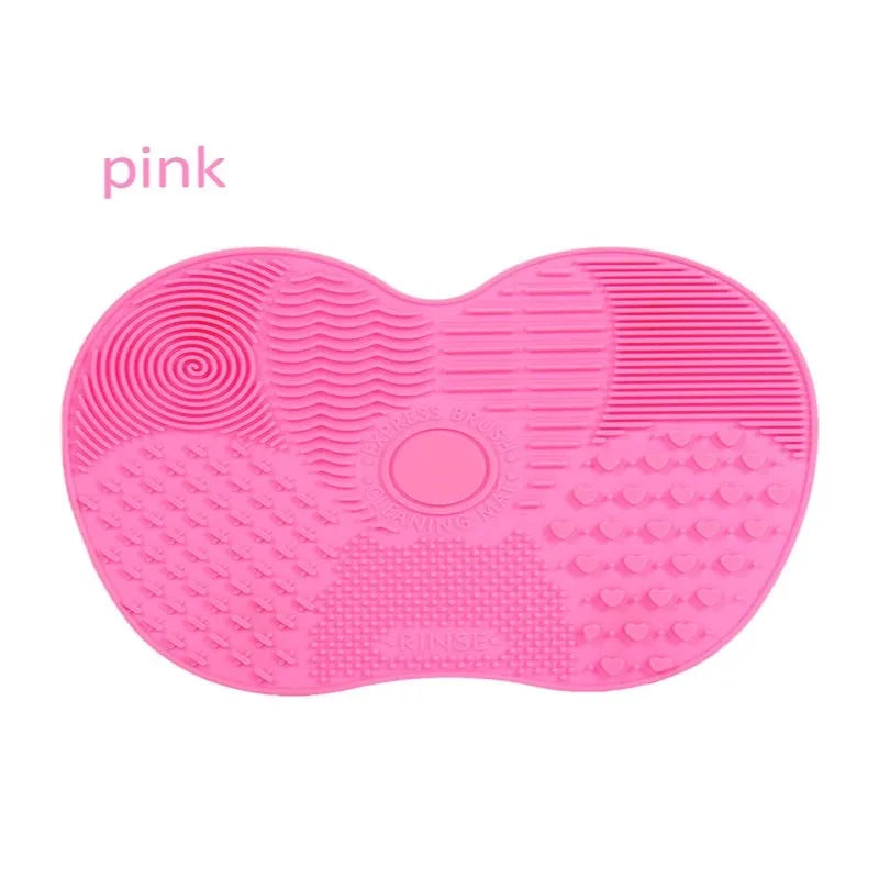 Silicone Brush Cleaner Cosmetic Make Up Washing Brush Gel Cleaning Mat Foundation Makeup Brush Cleaner Pad Scrubbe Board RELUX.STORE