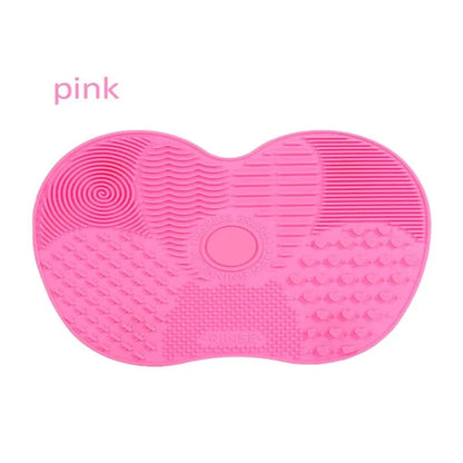 Silicone Brush Cleaner Cosmetic Make Up Washing Brush Gel Cleaning Mat Foundation Makeup Brush Cleaner Pad Scrubbe Board RELUX.STORE