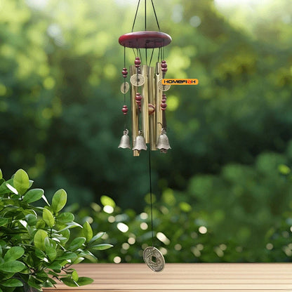 Large Wind Chime Tubes Bells Metal Church Bell Outdoor Garden Home Garden Decor Hanging Wind Chime Symbol Of Good Luck