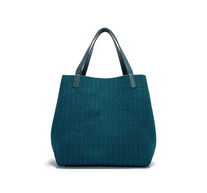 CH Ladies Shoulder Bag Fashion Classic New Pure Color Outer Pocket Ladies Handbag High Quality Craft Large Capacity Handbag RELUX.STORE