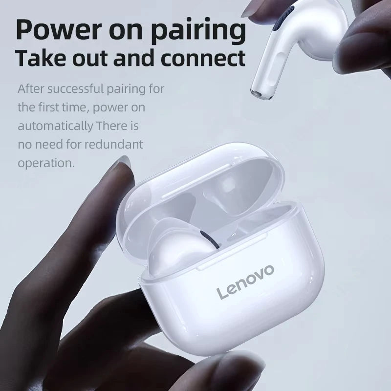 New LP40 NEW Bluetooth V5.0 Earphones Anti-sweat Lightweight Headphones Compatible With Smart Phone Laptop Computer Earbuds RELUX.STORE