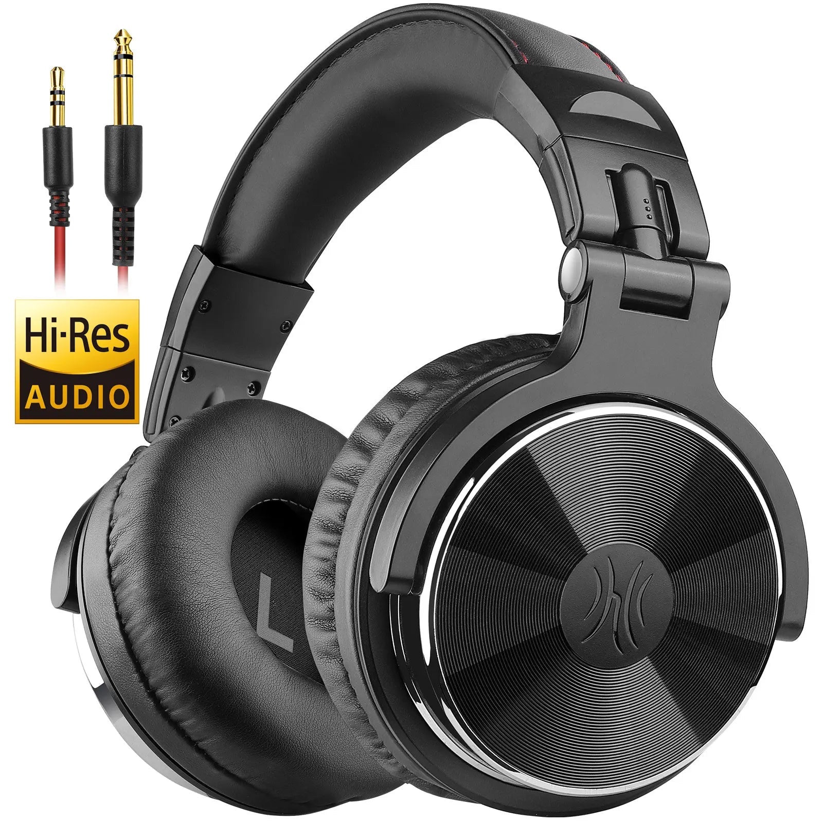 Oneodio Studio Wired Headphones Over Ear Hi-Res Audio Wired Headset With Microphone Studio DJ Stereo Headphones 3.5mm/6.35mm RELUX.STORE