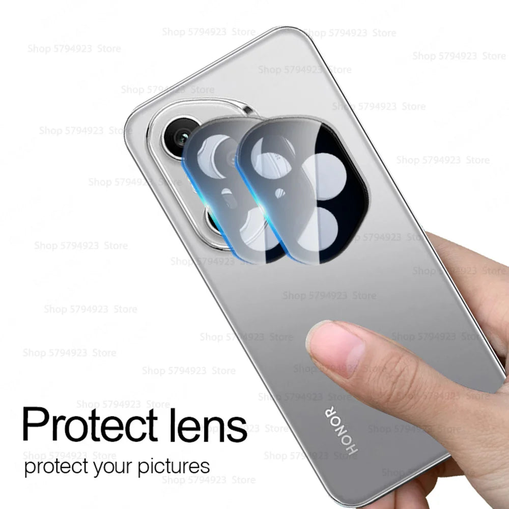 2Pcs Back Camera Glass Cover For Honor 400 Pro Lite 5G Curved Lens Protector Film Honor400Pro Honor400 Lite Honor 400Lite 400Pro