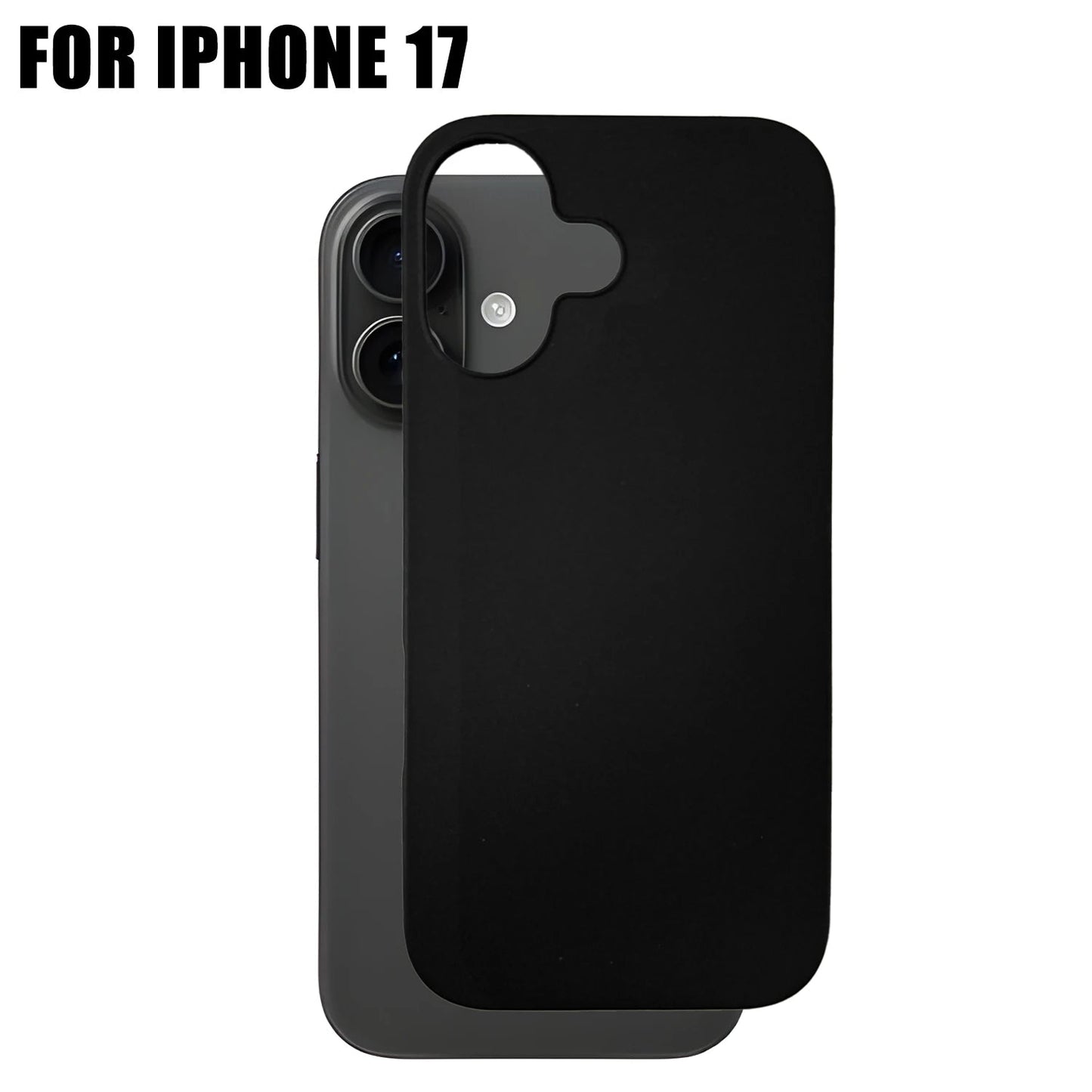 Soft TPU Matte Frosted Case For iPhone 17 17Air 17Pro Max Back Cover Scratch Resistant Protector Shell For iPhone17 Accessories RELUX.STORE