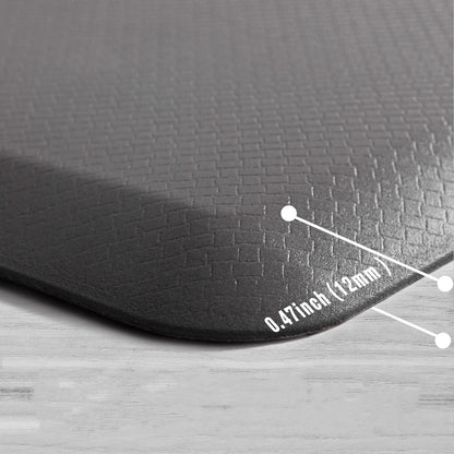 Anti-Fatigue Standing Mat, Kitchen Mat with PVC Waterproofing, Non-Slip Kitchen Rug