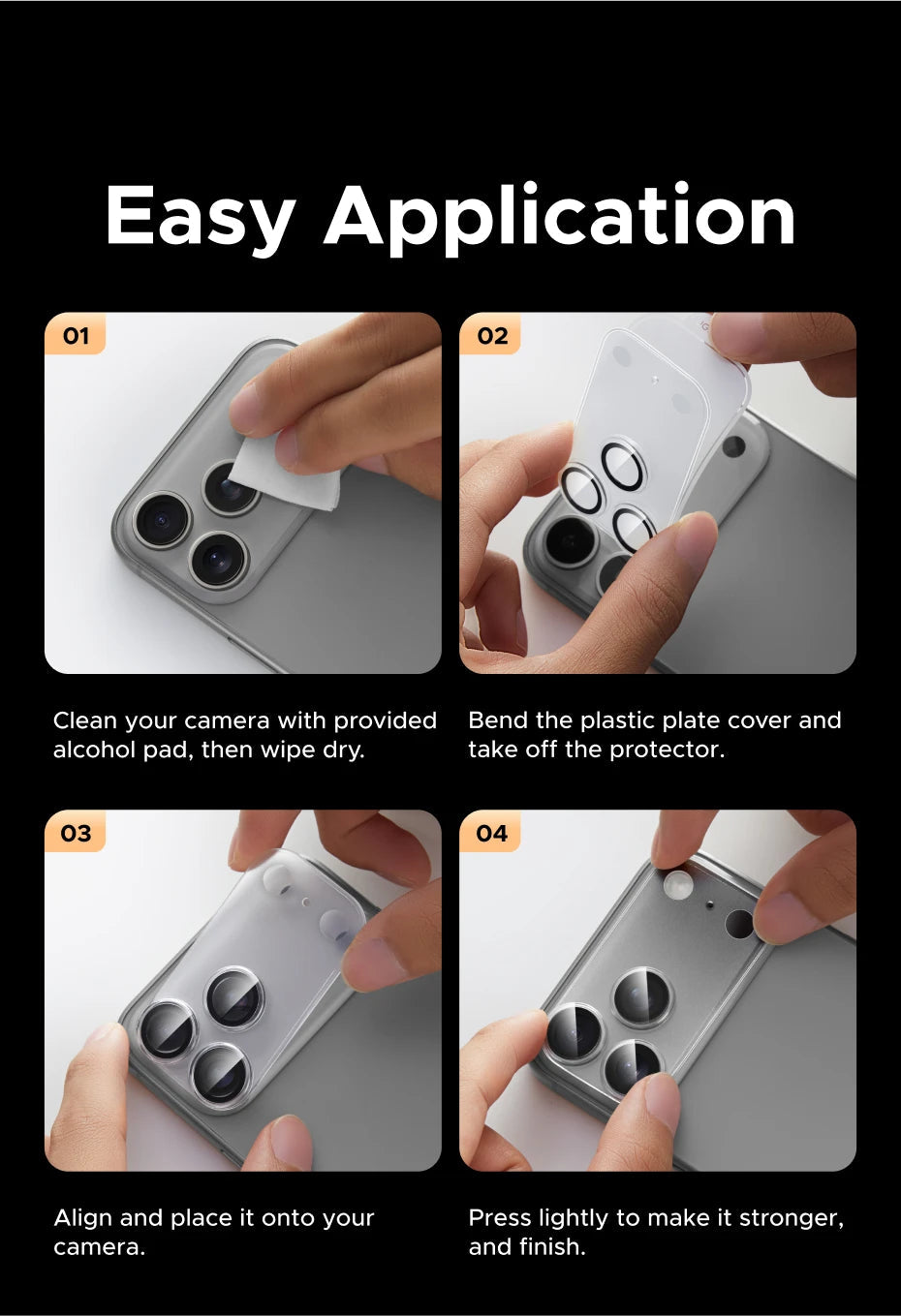 UGREEN Camera Lens Protector for iPhone 17 Pro Max Full Lens Glass for iPhone 17 Air Protective Film HD 1PCS RELUX.STORE