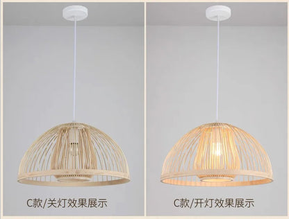 Nordic Chandelier Pendant Lights Lustre Bamboo Luxury Chandelier Pendant Lights Home Decoration Indoor Lighting Las Luces LLPL