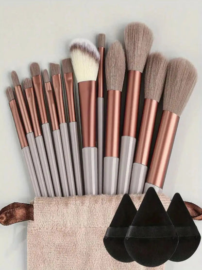 Makeup Brush Set Soft Fluffy Professiona Cosmetic Foundation Powder Eyeshadow Kabuki Blending Make Up Brush Beauty Tool Makeup RELUX.STORE