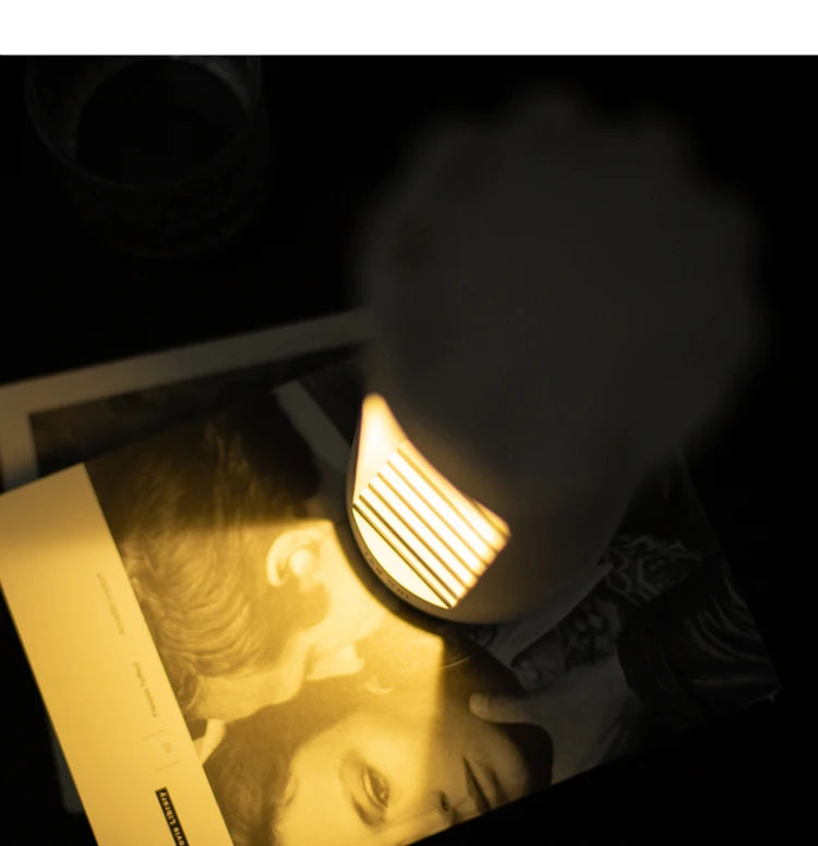 Lighthouse Eye Protection Sleep Atmosphere Simple Table Lamp Creative Gift Bedroom Touch Nightlight USB Bedside Lamp Cement Lamp