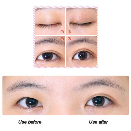 600 Pcs Eye Lift Strips Double Eyelid Tape Clear Gray Eyelid Stripe Big Eyes Invisible Double Fold Eyelid Sticker Makeup Tools RELUX.STORE