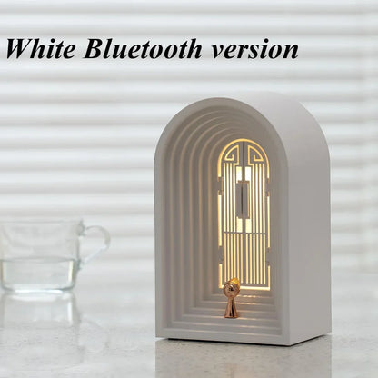 Desktop Ornament, Desk Lamp, LED Creative Bedside Decoration, Night Light, Bedroom Living Room, USB Charging, Bluetooth Speaker