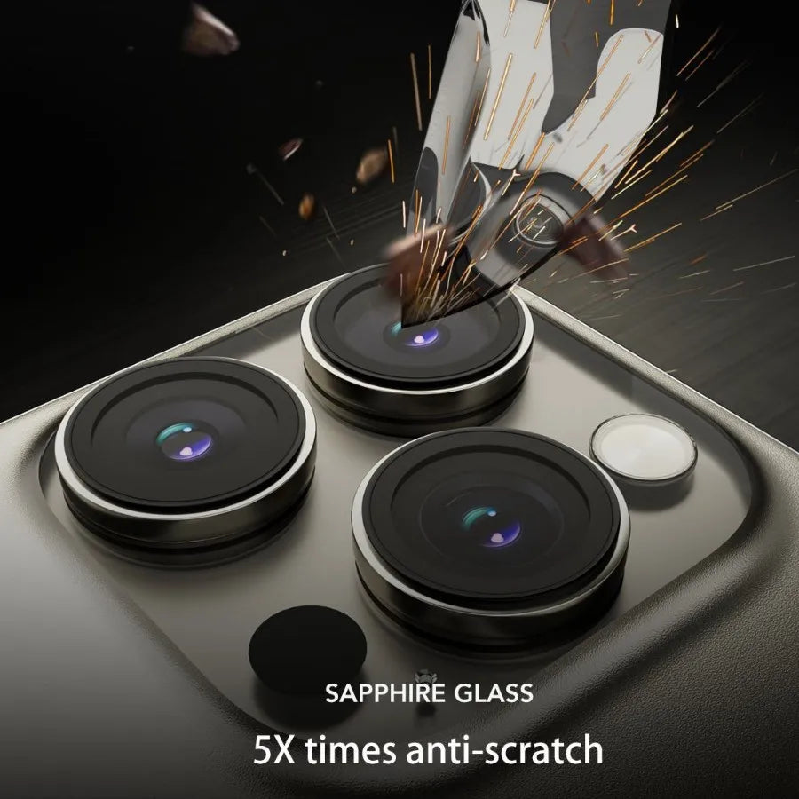 Alloy Ring Lens Tempered Glass For iPhone 17 16 Pro max 17Air Plus Metal Camera Protector Back Lens Cover Cap for 17pro RELUX.STORE