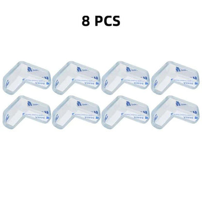 4pcs/8pcs/12pcs Children Baby Safety Silicone Protector Table Corner Edge Protector Child Anti-collision Edge Protector RELUX.STORE
