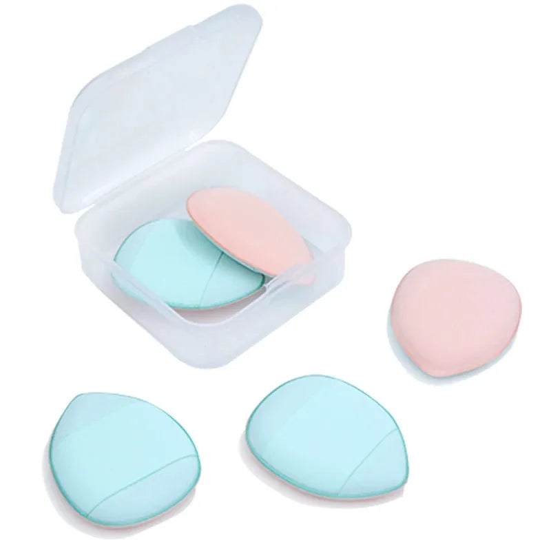 5/10Pcs Mini Finger Puff Foundation Small Air Cushion Powder Sponge Face Concealer BB Cream Cosmetic Applicator Makeup Tools RELUX.STORE