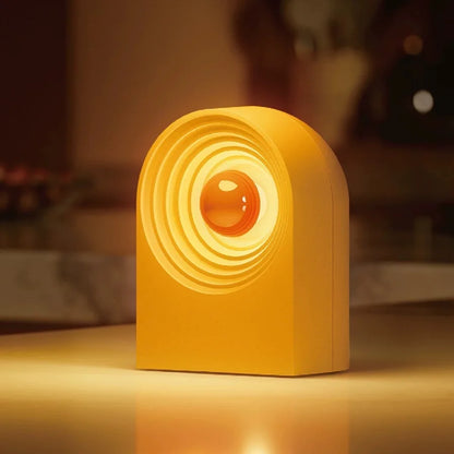 Mini Portable Bluetooth Speaker White Noise Sleep Aid Music Box TWS Stereo Sound MP3 Music Player with Atomosphere Night Light