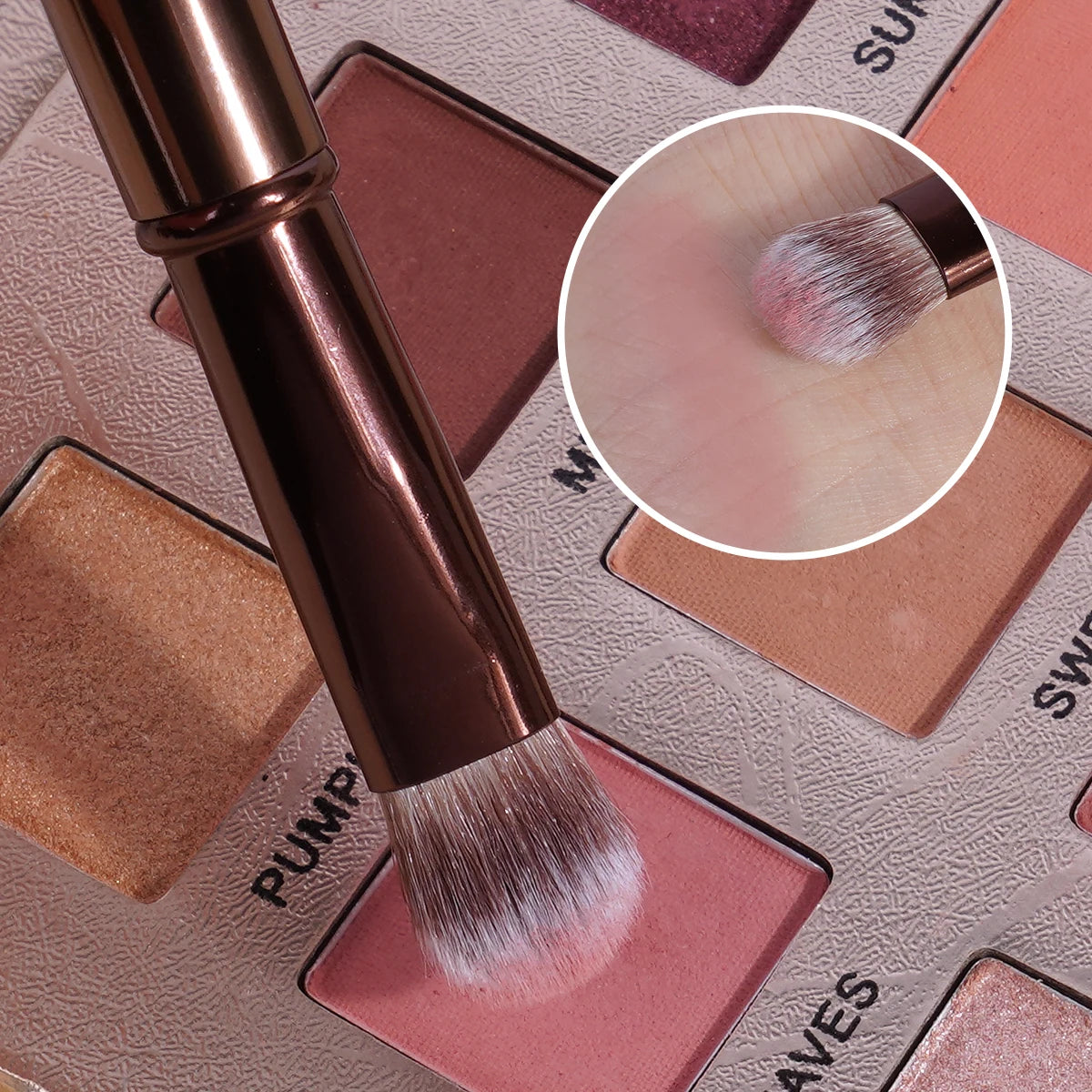 MAANGE Double Ended Makeup Brush Set Detachable Travel Contour Concealer Brush Set Eyeshadow Brush Face Cosmetic Tools with Box RELUX.STORE