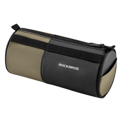 ROCKBROS Bicycle Bag Reflective Handlebar Bag Capacity Storage Multifunctional Portable 1.7L Shoulder Bag Front Bag Accessories