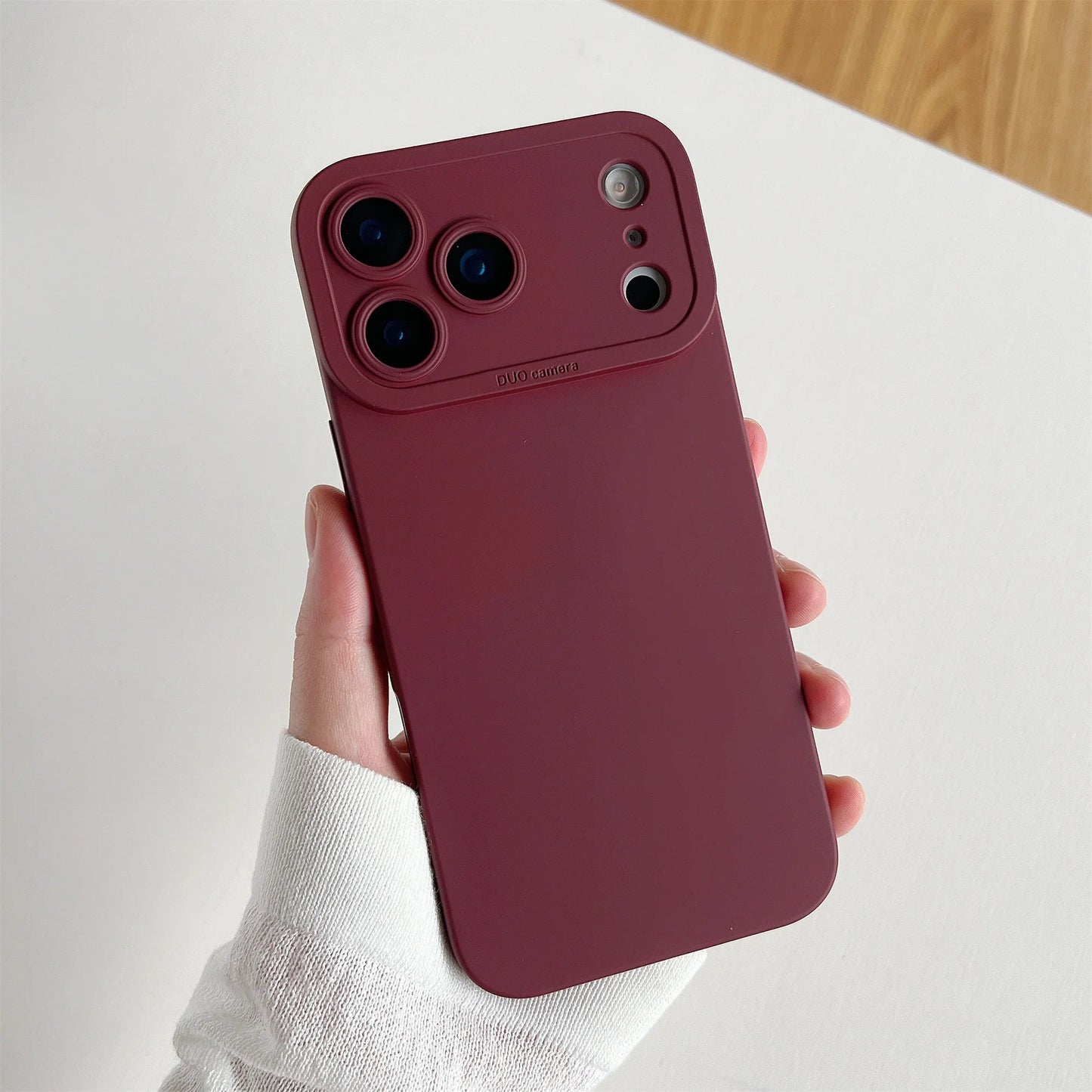 2025 New 20 color choices liquid silicone phone case for iPhone 17 16 15 Pro Max Plus full shockproof TPU soft bumper cover RELUX.STORE