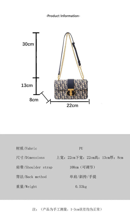 22*13*8cm Fashion Luxury Women Shoulder Bags Designer Crossbody Shoulder Purses Handbag Women Clutch Travel tote Bag RELUX.STORE